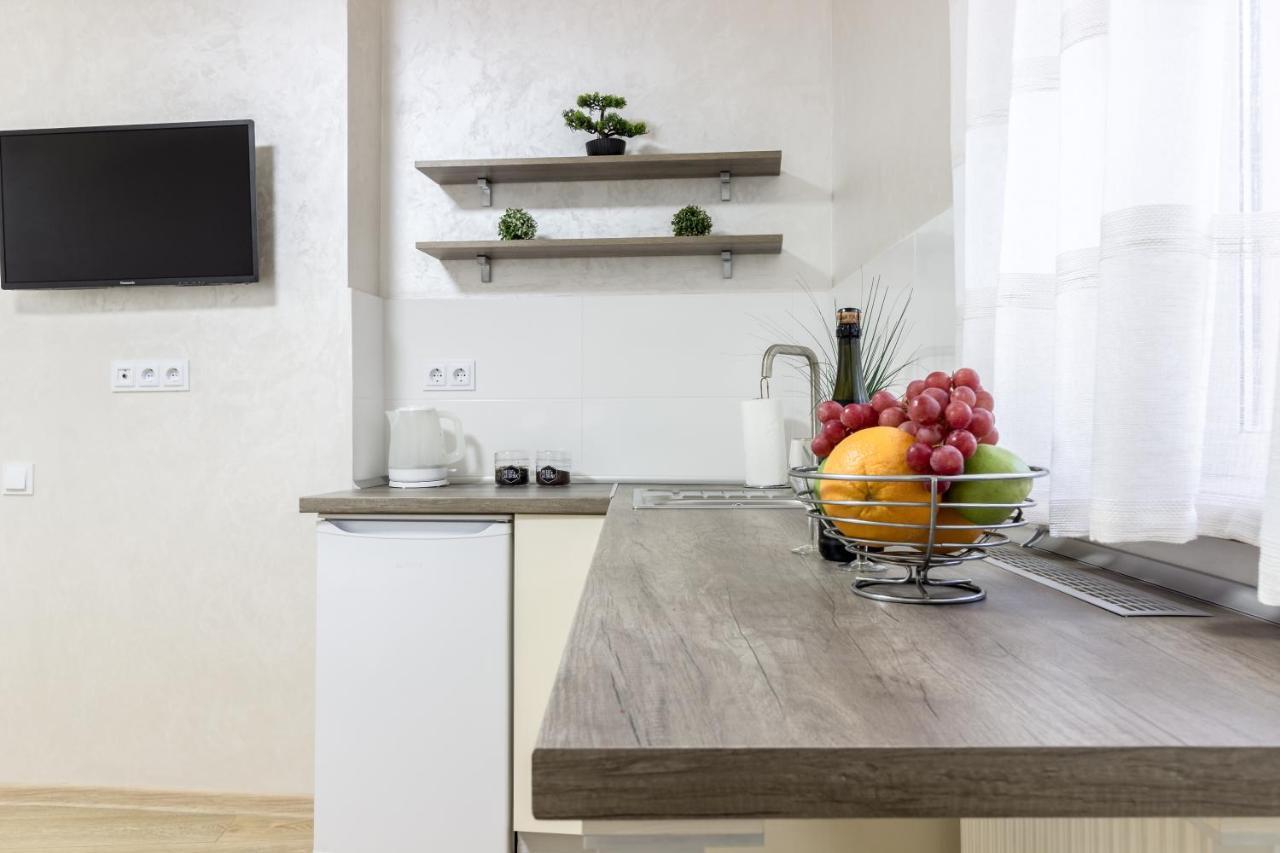 City Center Vip Studio Apartment Lviv Bagian luar foto