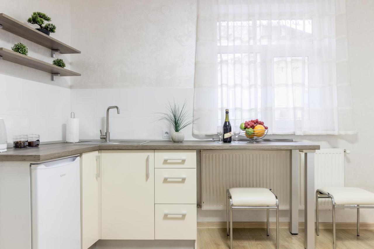 City Center Vip Studio Apartment Lviv Bagian luar foto
